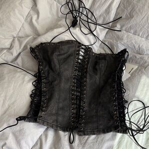 SOLD Jaded London lace up corset